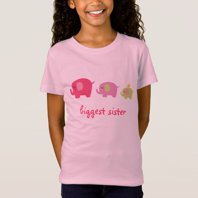Camisa del elefante de la hermana más grande (Anverso)