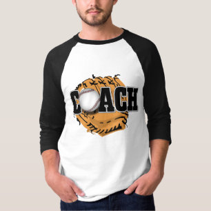 Camisa del entrenador de béisbol