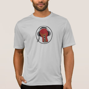 Camisa del entrenamiento del boxeador de la música