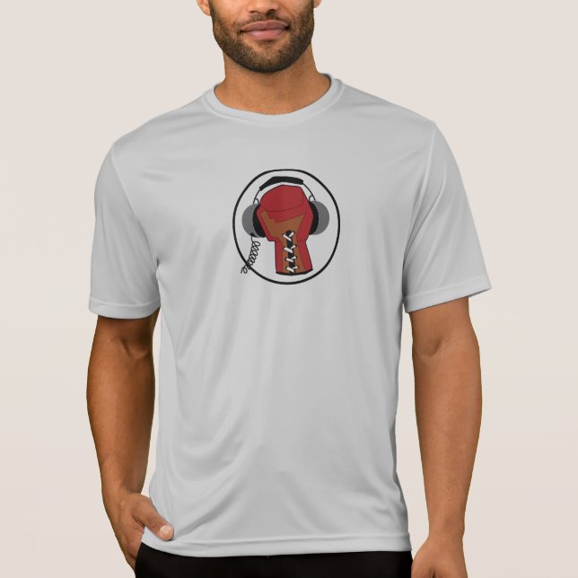 Camisa del entrenamiento del boxeador de la música (Anverso)