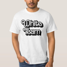 Camisa del equipo blanco de la guerra de color