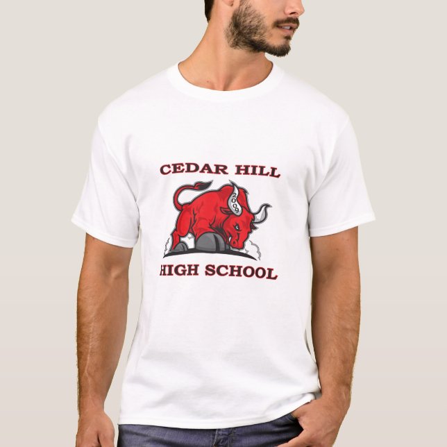 CAMISA DEL EQUIPO DE LA ESCUELA SECUNDARIA HILLS (Anverso)