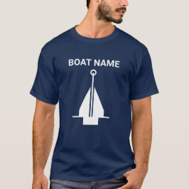 Camisa del equipo de las Carreras del velero