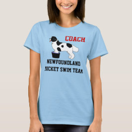 Camisa del equipo de natación del cubo de