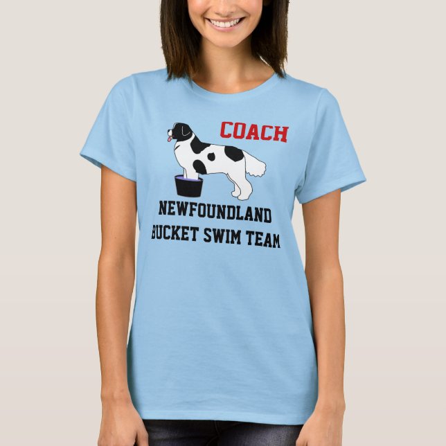 Camisa del equipo de natación del cubo de (Anverso)