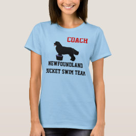 Camisa del equipo de natación del cubo de