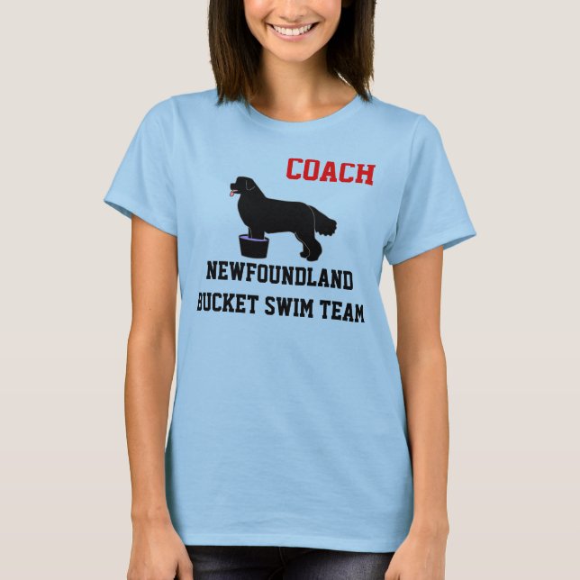 Camisa del equipo de natación del cubo de (Anverso)