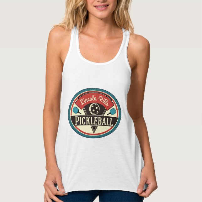 Camisa del equipo de Pickleball - diseño del (Anverso)