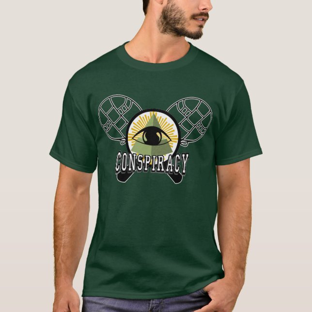 Camisa del equipo de Whirlyball de la conspiración (Anverso)