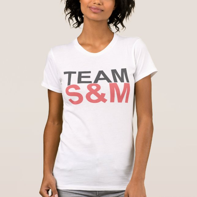 Camisa del equipo S&M (PETICIÓN) - rosa (Anverso)