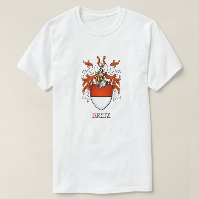 Camisa del escudo de armas de Bretz (Diseño del anverso)