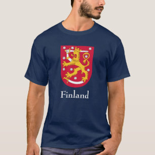 Camisa del escudo de armas de Finlandia