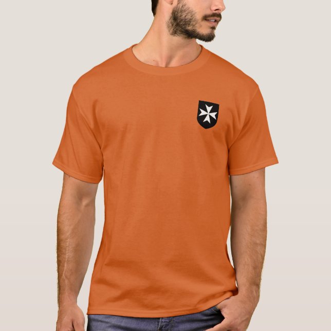 Camisa del escudo de Hospitaller de los caballeros (Anverso)