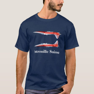 Camisa del espejo de Patrouille Suisse