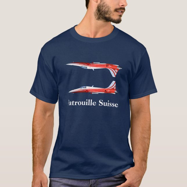 Camisa del espejo de Patrouille Suisse (Anverso)
