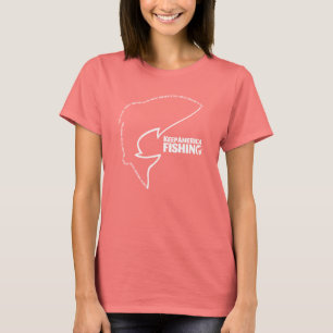 Camisa del esquema de los pescados