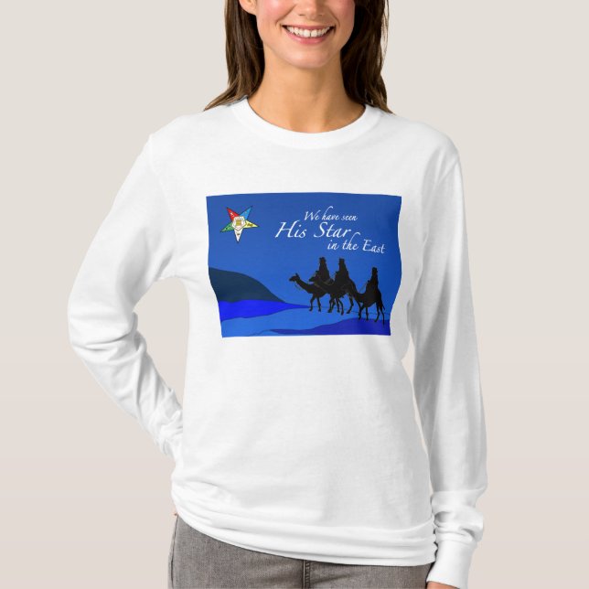 Camisa del este del navidad de la estrella (Anverso)