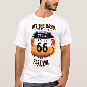 Camisa del Festival de la Ruta 66 de Texas, Ruta 6