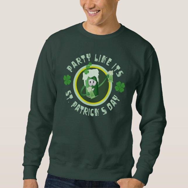 Camisa del fiesta del día de St Patrick (Anverso)