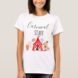Camisa del fiesta del niño del personal del