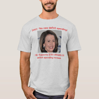 Camisa del flip-flop de Nancy Pelosi