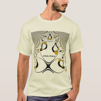 Camisa del fractal GNU/Linux