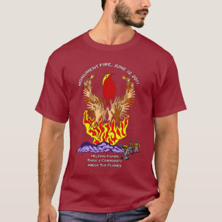 Camisa del fuego del monumento