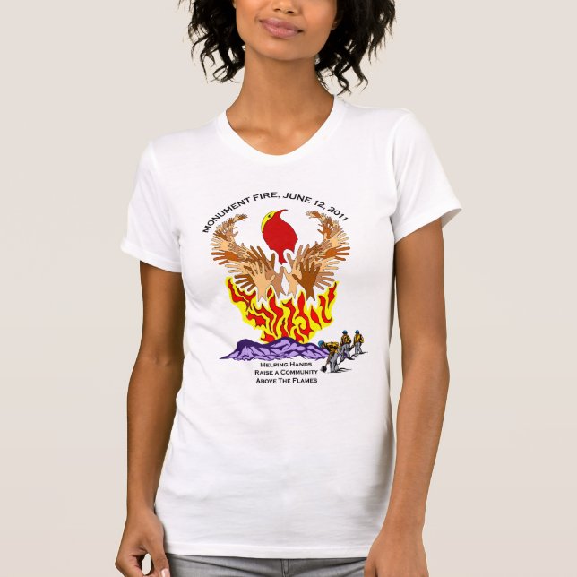 Camisa del fuego del monumento de Arizona (Anverso)