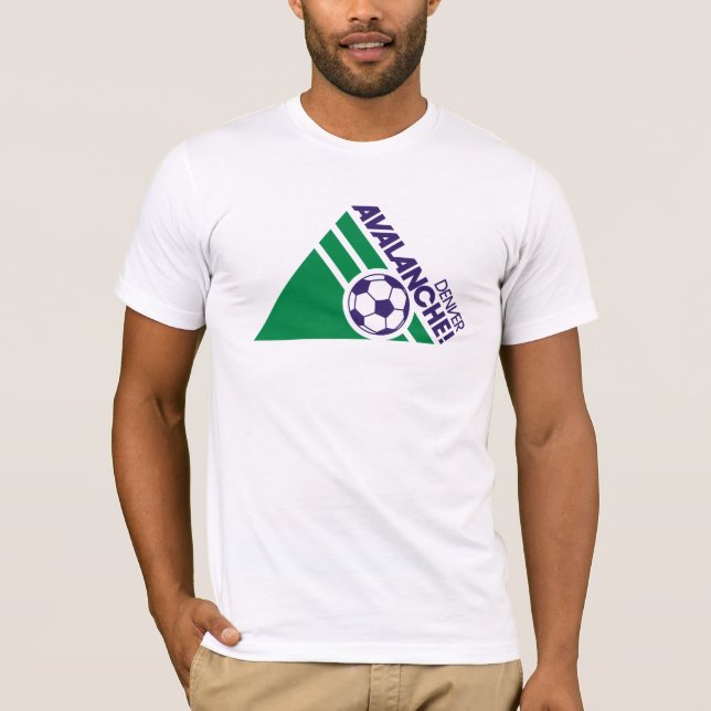 Camisa del fútbol de la avalancha de Denver (Anverso)