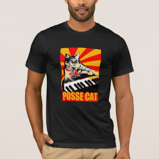 camisa del gato de la pandilla