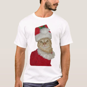 Camisa del gato de Santa