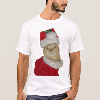 Camisa del gato de Santa
