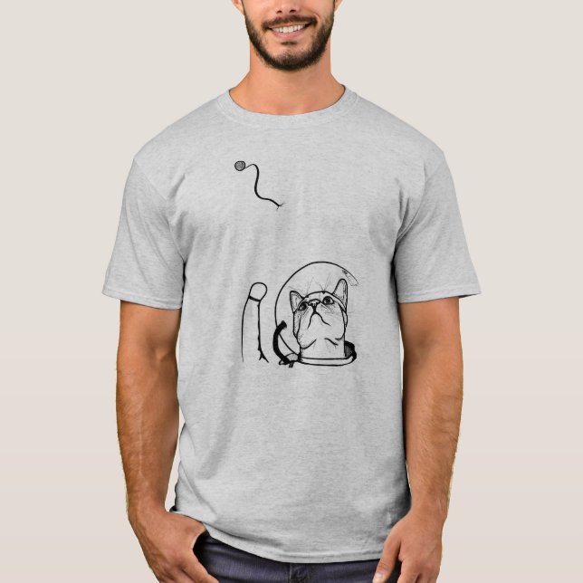 Camisa del gato del astronauta (Anverso)