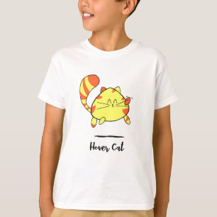 Camisa del gato del dibujo animado de la diversió