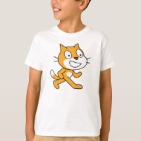 Camisa del gato del rasguño (niños)