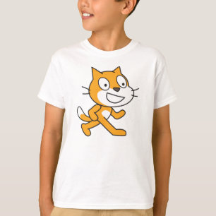 Camisa del gato del rasguño (niños)