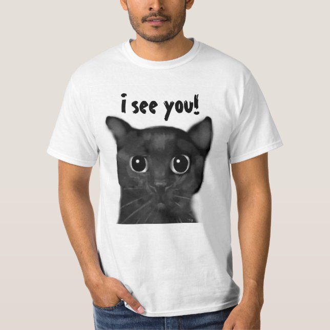 Camisa del gato negro de Jin-Jin (Anverso)