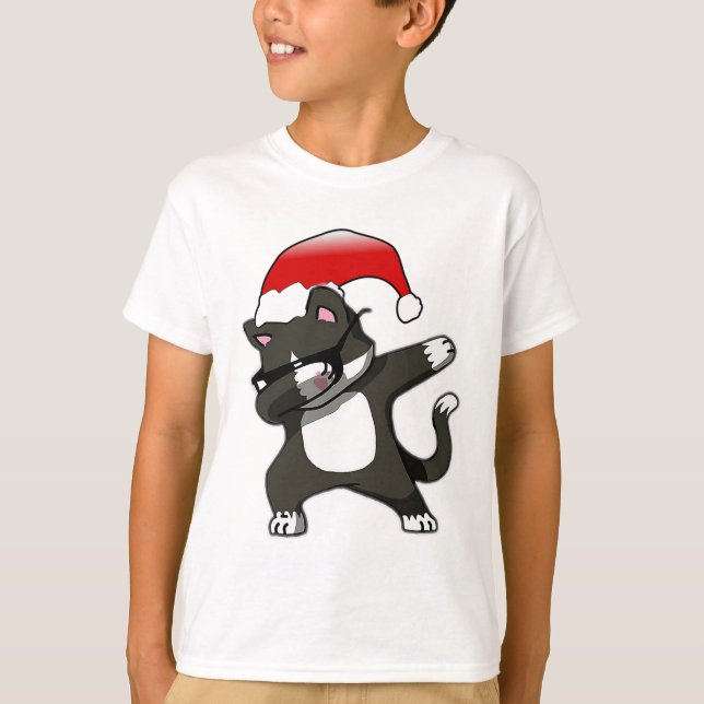 Camisa del gato que frota - camiseta divertida (Anverso)