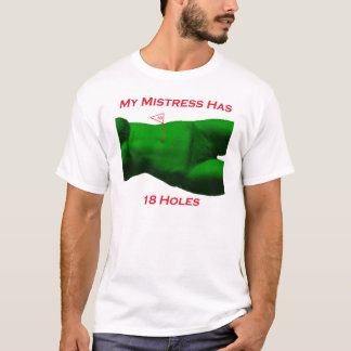 Camisa del golf de 18 agujeros