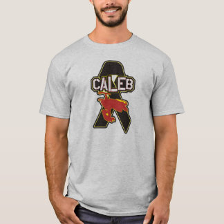 Camisa del gris del tributo de Caleb Moore