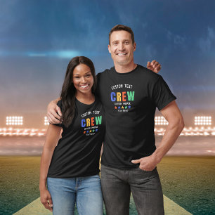 Camisa del grupo Retro de la tripulación personali