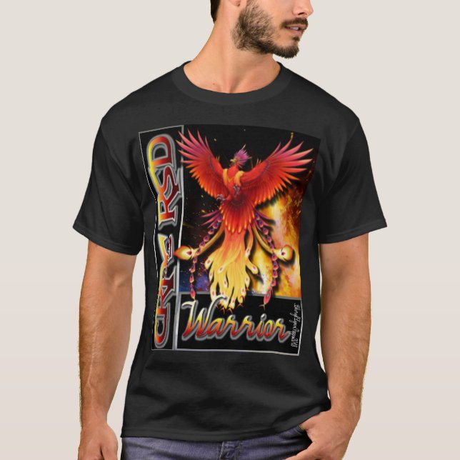 Camisa del guerrero de Phoenix del fuego de CRPS (Anverso)