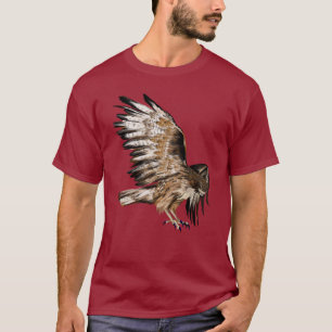 Camisa del halcón del vuelo