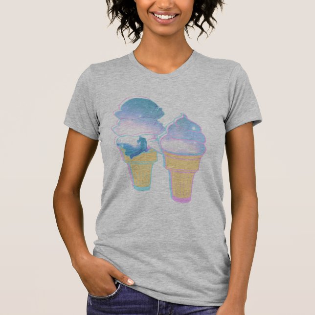 Camisa del helado de la galaxia (Anverso)