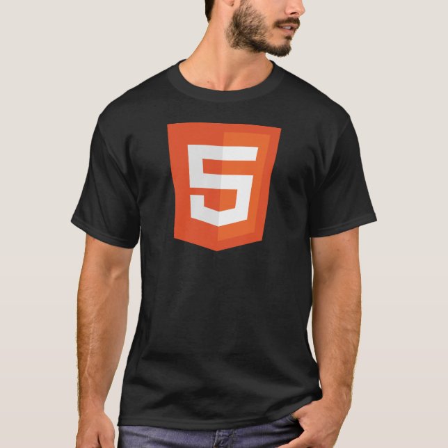 Camisa del HTML 5 (Anverso)