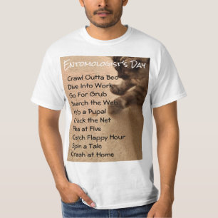 Camisa del humor de la entomología por RoseWrites