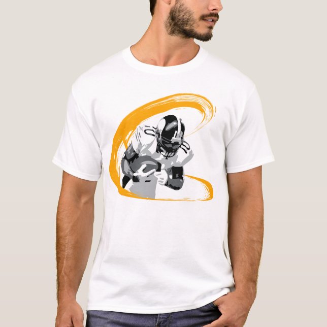 Camisa del ilustracion de Santonio Holmes (Anverso)