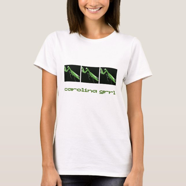 Camisa del insecto del estado de Carolina Grrl (Anverso)