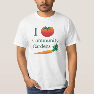Camisa del jardín de la comunidad