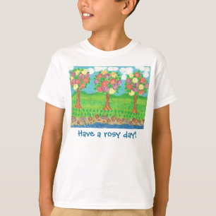 Camisa del jardín de rosas